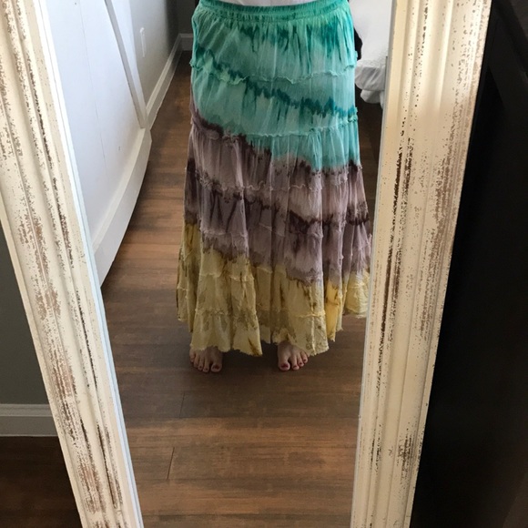 Dresses & Skirts - Tie dye gypsy skirt